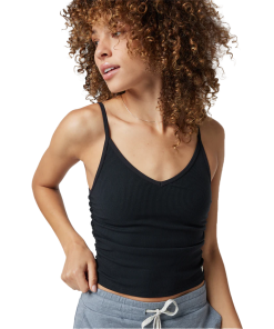 Women's Rib Ruched Tank
