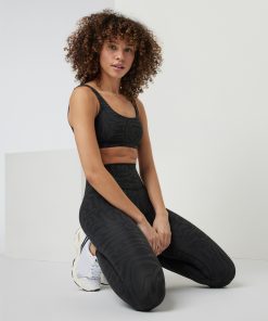 Maze Jacquard Bra
