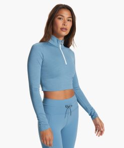 Lux Rib Half Zip