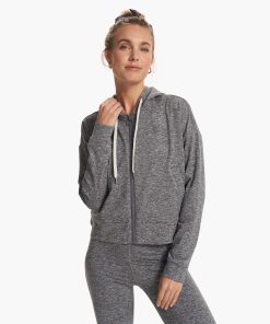 Granite Cropped Hoodie
